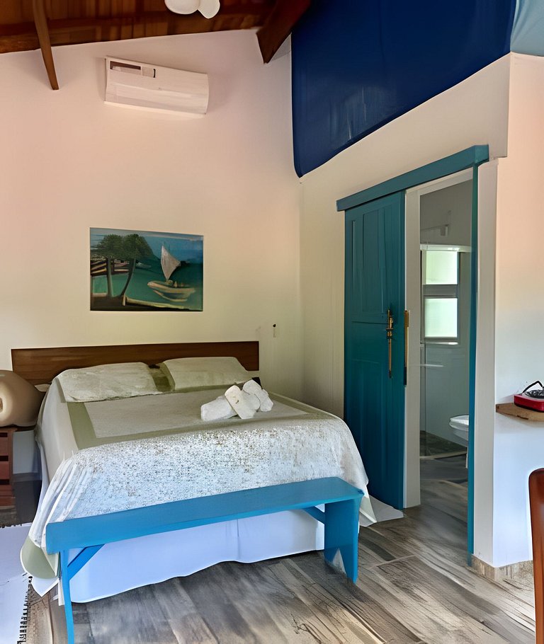 Viver a Ilha – Loft 96m do Mar, Queen, Condomínio