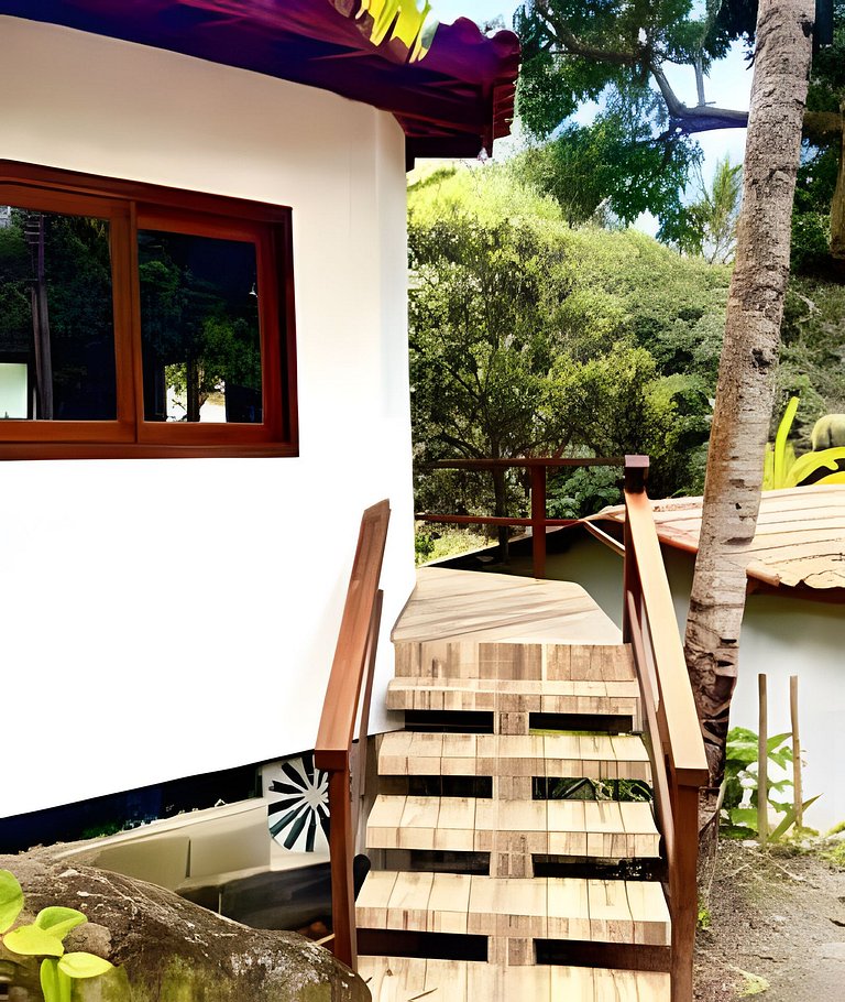 Viver a Ilha – Loft 96m do Mar, Queen, Condomínio