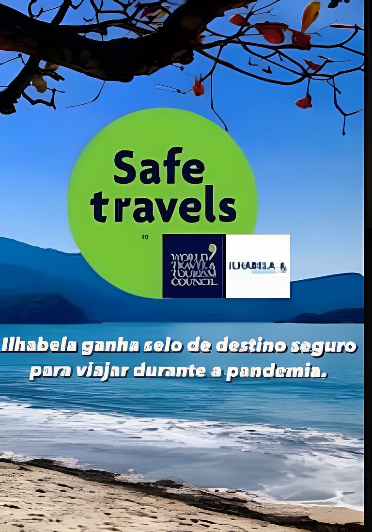 Viver a Ilha – Chalé Equipado Perequê 250m Mar